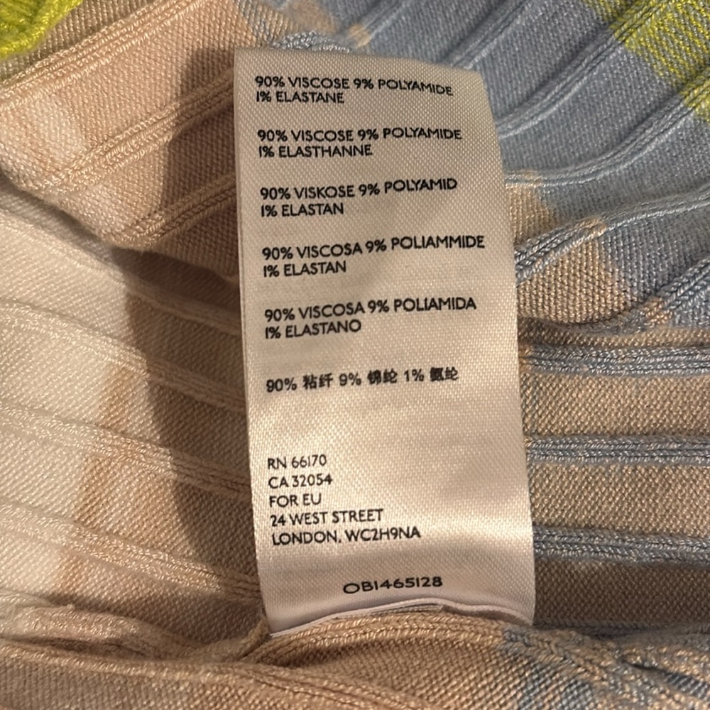 Anthropologie Multicolor Striped Dress - Picture 6 of 6